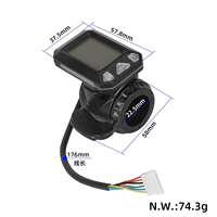 Compteur de vitesse numérique pour moto WANOU MBK EW 50 STUNT