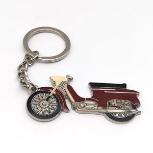 Llavero personalizado esmaltado, bonito llavero chapado en oro de plantas de Metal, barato, venta al por mayor - Product Image 3