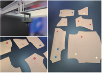 Sistema de entrada de patrones digitales de papel Jindex V9: Digitalizador inteligente de prendas con cámara CAD