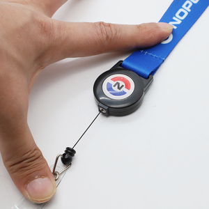 Custom Office <strong>Staff</strong> Neck <strong>Lanyard</strong> Breakaway Safety Buckle Retractable Badge Reel ID Badge Holder <strong>Lanyard</strong> - Product Image 3