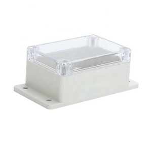 IP65 PC-Kunststoff Wasserdichte <span class=keywords><strong>Box</strong></span> Anschlussdose mit Transparentem Deckel und Öse ABS Elektronik-Instrumentengehäuse OEM PCB-Gehäuse - Product Image 6