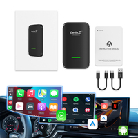 Adaptador Inalámbrico Carplay Android Auto para Auto con Sistema Android 12 de Alta Velocidad, Carlinkit Tv, 1 Año de Garantía para Autos, Ai Box
