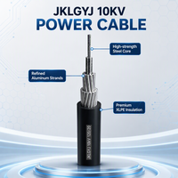 JKLYJ JKLGYJ Luftisoliertes ABC-Kabel Aluminiumleiter Stahlverstärktes XLPE 1x25mm² 50mm² 70mm² Freileitung