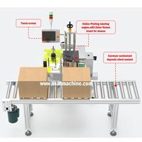 Machine automatique d'étiquetage et d'impression de cartons | Fabricant professionnel de 23 ans | Approuvé CE