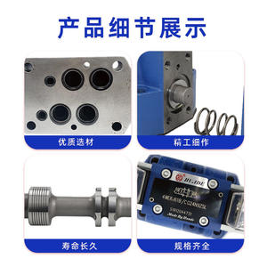 Válvula Direccional Electrohidráulica de Solenoide Nueva de Beijing Huade 4WEH25E/G/J/H/R/50B/6EG24NETZ5L Condición 4WEH25E - Product Image 3