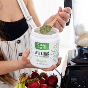 OEM Private Label Biologische Super Greens Poeder Niet-GMO Supplementen Probiotica en Spijsverteringsenzymen Groene Poeder - Product Image 3