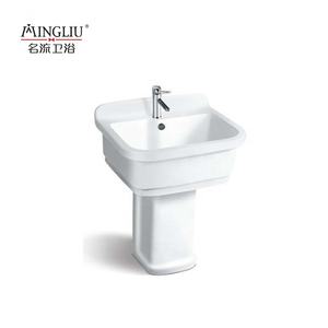 Lavabo de Cerámica con Descuento de Precio de Fábrica al por Mayor, Lavabo Blanco para Baño, Lavadero - Product Image 3