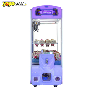 JoyoGame <span class=keywords><strong>Super</strong></span> Box3 Grue à pinces moyenne pour poupées Coineki 14cm, à monnayeur, 110/220V, Garantie 1 an, Version anglaise pour centre commercial - Product Image 1