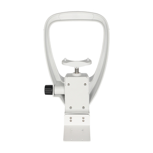 <b>White</b> Plastic Ophthalmic Chin Rest Assembly with Adjustable Mounting <b>Bracket</b> Aist Optics - Product Image 4