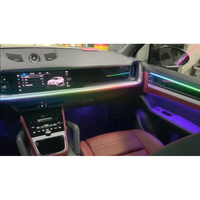 Lumière ambiante intérieure de voiture adaptée à Porsche Cayenne 2024