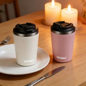 Mug à café isotherme en acier inoxydable à double paroi, anti-fuite, double usage chaud/froid, 16 oz - Product Image 2