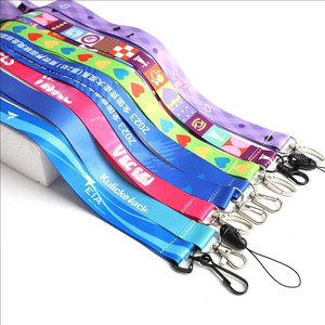 High Quality Polyester Lanyard Keychain and Custom Lanyard With Logo for Promotional Gifts