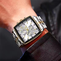 Jam Tangan Pria Binbond B911 Fashion Brand OEM Quartz Mewah Dial Bercahaya Tahan Air Olahraga Bisnis