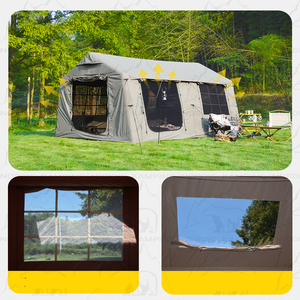 <span class=keywords><strong>Tenda</strong></span> Gonfiabile Lussuosa di 12 Metri Quadrati, Impermeabile, Portatile, Riscaldata, per <span class=keywords><strong>Campeggio</strong></span> Familiare All'aperto in Tutte le Stagioni - Product Image 3