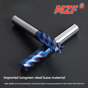 65 độ vonfram thép phay cắt 4-Side hợp kim cứng <span class=keywords><strong>End</strong></span> Mill tráng cắt độ cứng cao thép không gỉ mở rộng CNC - Product Image 3