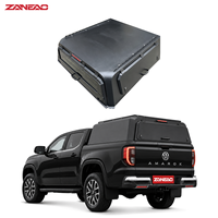 Capot rigide en alliage d'aluminium pour pick-up, avec portes latérales solides et porte arrière vitrée pour Volkswagen Amarok