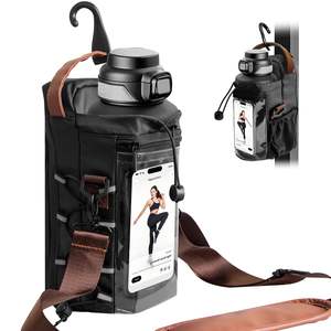 Pochette de téléphone magnétique étanche personnalisée, sac de sport magnétique pour la salle de sport avec sangle, porte-bouteille d'eau pour le fitness - Product Image 1