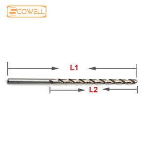 Gỗ Kim Loại thêm dài khoan bit 3mm,3.5mm,4mm,4.5mm,5mm,5.5mm,6mm,7mm,8mm HSS jobber khoan bit din340 - Product Image 3