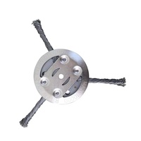 Tête de tondeuse à gazon WELLERMAN WRM-520 de qualité industrielle, à essence 2 temps, 1500W, 52CC, avec corde métallique hexagonale triangulaire