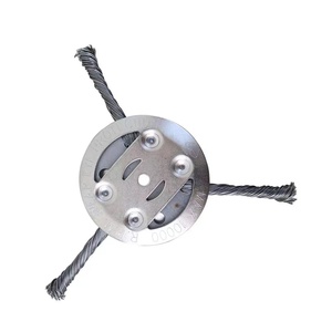 Cabezal de Cortadora de Césped <span class=keywords><strong>WELLERMAN</strong></span> WRM-520 de Grado Industrial, a Gasolina de 2 Tiempos, 1500W, 52CC, con Cuerda de Alambre Metálica Hexagonal Triangular - Product Image 2