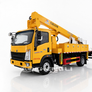 Camion nacelle élévatrice isolée HOWO 20m, nacelle mixte 35kV pour la maintenance des lignes électriques - Product Image 4