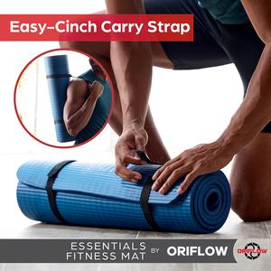 Tapete de <span class=keywords><strong>Yoga</strong></span> NBR Personalizado Marrón/Negro/Rosa <span class=keywords><strong>para</strong></span> Mujer, Grueso de 10-20 mm, Ecológico, Antideslizante, con Logotipo Personalizado - Product Image 4