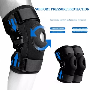 Rodillera Ortopédica Deportiva de Neopreno con Estabilizador Articulado de Rótula Abierta Personalizada para Alivio del Dolor de <span class=keywords><strong>Rodilla</strong></span> - Product Image 2