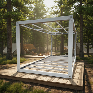 Contenedor de Acero Prefabricado Desmontable de 20 pies, Diseño Moderno y Transpirable, Rectangular, para Viviendas, Oficinas o Edificios - Product Image 2