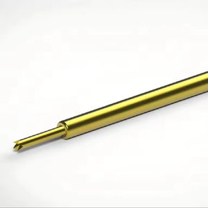 مسبار اختبار BGA برأسين مزدوجين مع دبابيس زنبركية CY 018A-FB-5.7، قوة زنبركية 0.25 نيوتن، مقاومة اتصال أقل من 100 ميكروكويل، لرقائق السيليكون، معتمد ISO9001 - Product Image 5