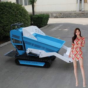 Portable and Compact Mini <b>Dumper</b> High-Efficiency Wheel Loader for Construction Sites With Core Components Engine Motor Pump - Product Image 2