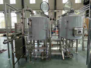 Thiết bị sản xuất bia tự động 800L làm cho nhà sản xuất bia vi bia Máy Nhà Hàng thiết bị nhà máy bia 2.0mm - Product Image 2