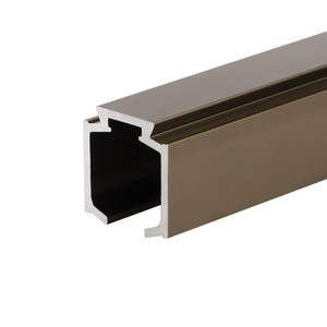 Rail de porte coulissante Kaishengxi en alliage d'aluminium, matériau épaissi, design moderne et simple pour porte ou fenêtre en verre. - Product Image 2