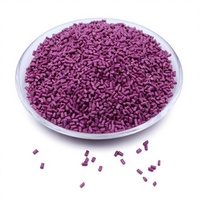 Masterbatch coloré vert, rouge, bleu, violet, rose pour l'industrie de l'emballage (ABS, PP, PE, PS, PC, TPU, PMMA)