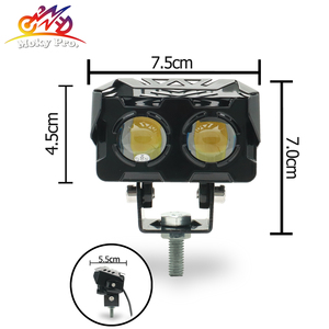 Luz Antiniebla para Motocicleta, Venta al por Mayor de Fábrica, Indicador LED para Motocicleta, Faro Delantero LED Blanco de 12v - Product Image 2