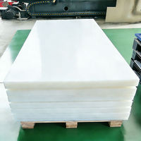 Feuille de plastique HDPE/PE blanche/noire 4x8 pi 3mm, écologique, résistante aux UV, qualité alimentaire, tailles et couleurs personnalisées, découpe directe