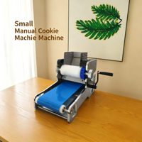 Petite machine manuelle commerciale multifonctionnelle pour la formation de gâteaux croustillants et la fabrication de biscuits en forme de dessins animés