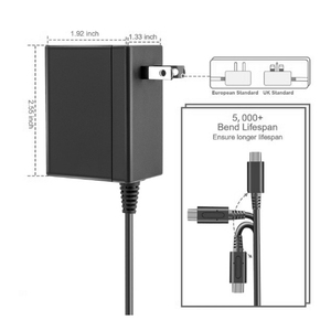 Adaptador <span class=keywords><strong>de</strong></span> fuente <span class=keywords><strong>de</strong></span> alimentación <span class=keywords><strong>de</strong></span> CA para <span class=keywords><strong>Nintendo</strong></span> <span class=keywords><strong>Switch</strong></span>/<span class=keywords><strong>LITE</strong></span>/OLED USB C <span class=keywords><strong>Cargador</strong></span> 15V2.6A Carga rápida - Product Image 5