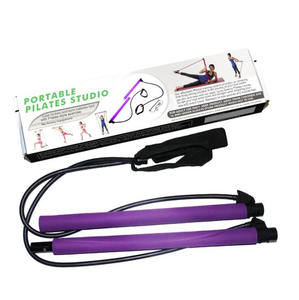 Fasce di Resistenza in TPE Ecologiche, Barra Portatile per Pilates e Yoga con Personalizzazione Colore e Logo per la Cura del Corpo - Product Image 2