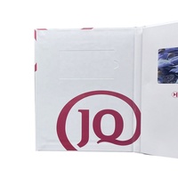 Brochure marketing cadeau Lcd de haute qualité carte de visite vidéo cartes vidéo personnalisées brochure publicité commerciale