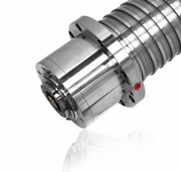 Centre d'usinage CNC à entraînement direct HSK A63 avec broche hydraulique à changement d'outil, 15000 tr/min, Ø ext. 150 mm, moteur refroidi par huile et roulement