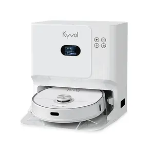 Kyvol S60 3000Pa Power 5-in-1 Self-Cleaning Emptying Drying Auto Mopping Sweeping Robot Vacuum With Mopping Function