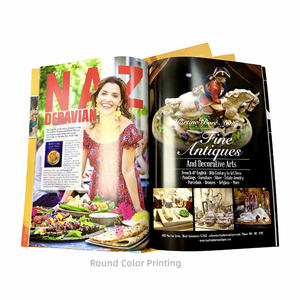 Individuelles Weichdeckpapier A4/A5 Größe Offset gedrucktes Papier Karton Magazin Geschichte Publikation Broschüre Broschüren Katalog Buchdruck - Product Image 4