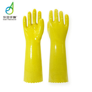 Guantes Dongya 045 con Recubrimiento por Inmersión, 45 cm, Resistentes a Ácidos y Álcalis, Guantes de Seguridad Industrial - Product Image 5