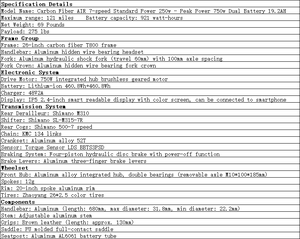 Vélo électrique de ville sportif <span class=keywords><strong>en</strong></span> fibre de carbone <span class=keywords><strong>EN</strong></span> <span class=keywords><strong>15194</strong></span>+CE, moteur arrière sans balais 750W, batterie lithium 48V, 7 vitesses, autonomie de 121 miles - Product Image 3