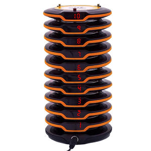 Receptor de Llamadas Inalámbrico CRONY CTP106 Naranja Resistente <span class=keywords><strong>al</strong></span> Agua para Restaurantes, Cafeterías y Hoteles - Alcance Inalámbrico de 800m - Product Image 3