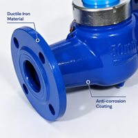 Débitmètre à ultrasons industriel pour applications eau/fluide, conception anti-interférences, haute précision, large plage, industrie lourde