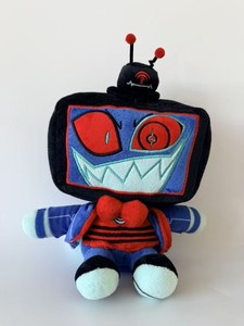 Peluche di Vox Hazbin Hotel, Alastor Hotel Hazbin Cosplay, Peluche Personalizzato Anime Hazbin Hotel, Giocattolo Morbido in Peluche - Product Image 4