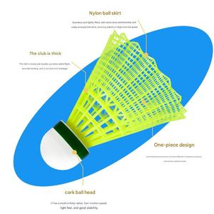 <span class=keywords><strong>Raquette</strong></span> de <span class=keywords><strong>badminton</strong></span> en nylon super résistante, ne se casse pas facilement, coupe-vent, pour divertissement en intérieur - Product Image 2