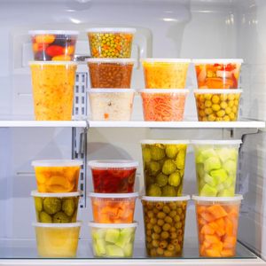 8oz 12oz 16oz 24oz 32oz 64oz Disposable Round Plastic One Hand <b>Cover</b> <b>Microwavable</b> <b>Food</b> Storage Soup Deli Container - Product Image 5