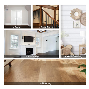 Lantai kayu keras tahan air direkayasa untuk parket lantai kayu Oak lantai kayu - Product Image 6